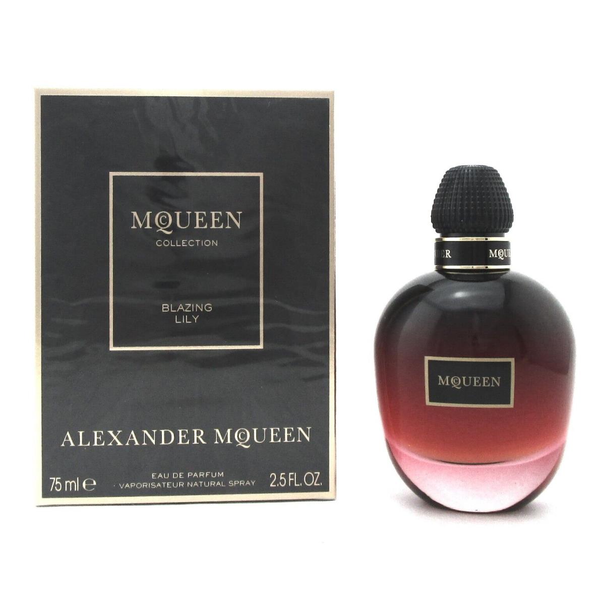 Mcqueen Collection Blazing Lily 2.5 Oz. Eau de Parfum Spray For Women Box