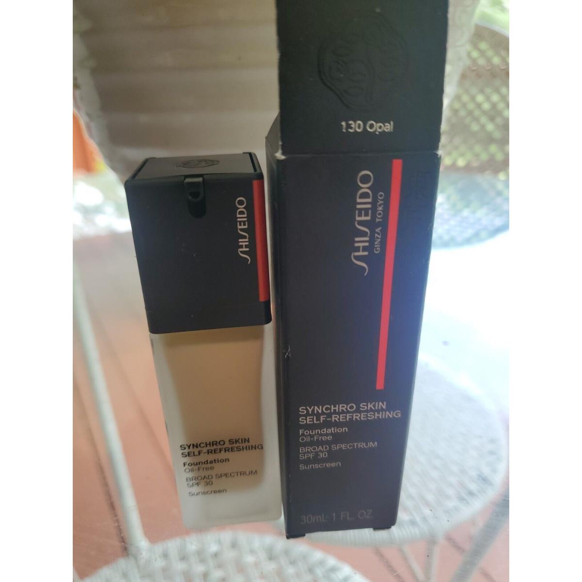 Shiseido 130 Opal Synchro Skin Refreshing Foundation Oil Free 30ml