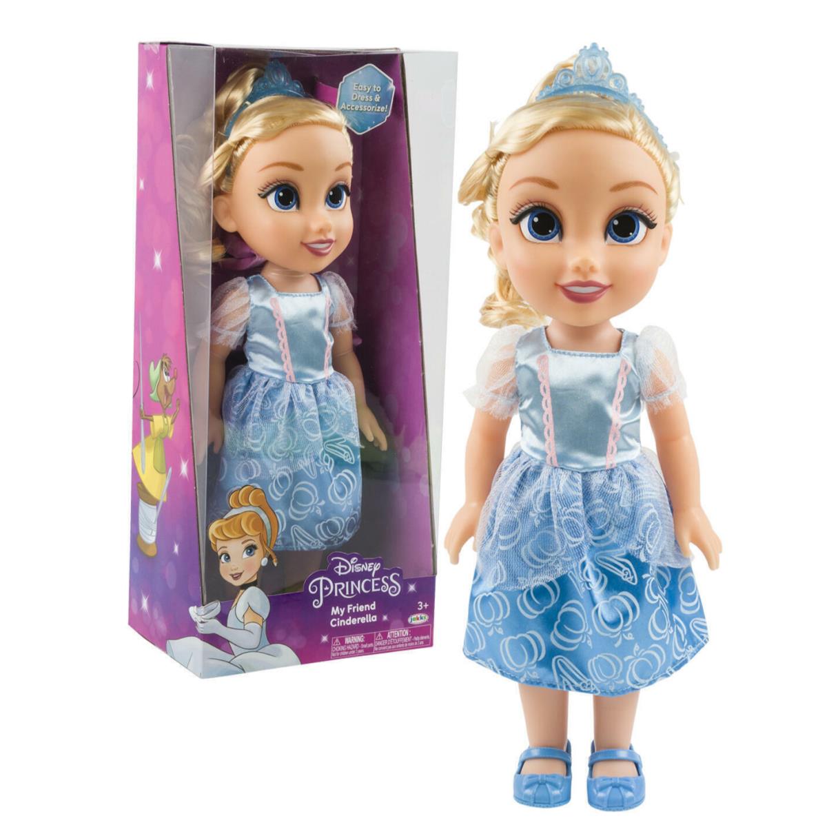 Disney Princess Cinderella Doll 15 Dressed with Matching Shoes