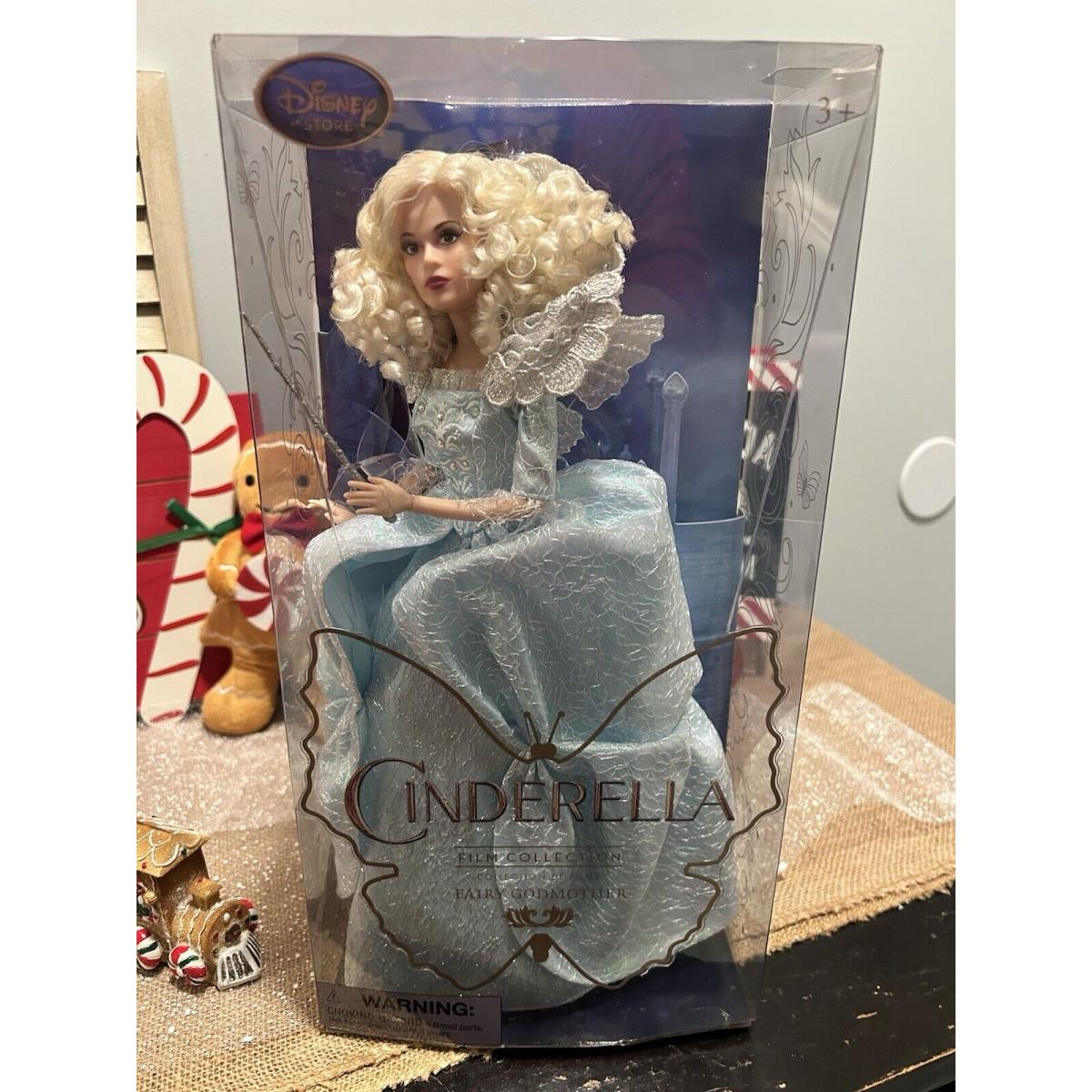 Disney Store Cinderella Live Action Movie Fairy Godmother Doll