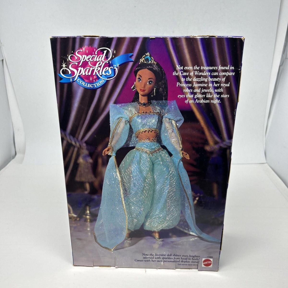 1994 Mattel Disney Aladdin Special Sparkles Collection Jasmine Doll