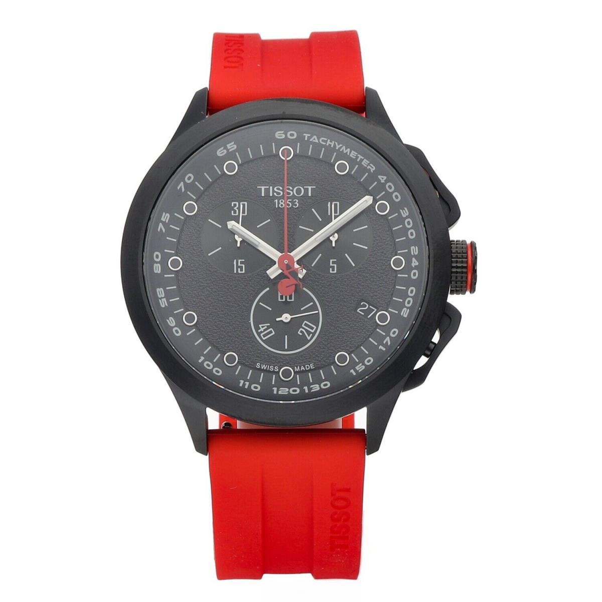 Tissot T135.417.37.051.04A T-race Cycling Vuelta 2023 Red Rubber Wrist Watch