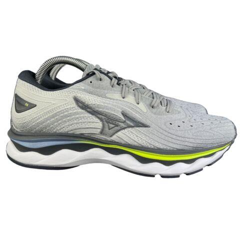 Mizuno Wave Sky 6 Ultimate Grey White Running Shoes Women`s Size 9 - Gray