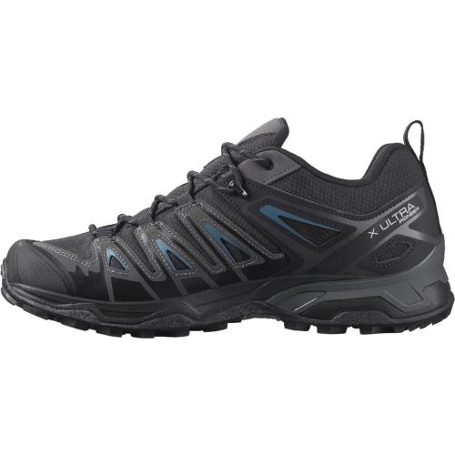 Salomon Men`s X Ultra Pioneer Climasalomon Waterproof Hiking Shoes Climbing Black/Magnet/Bluesteel