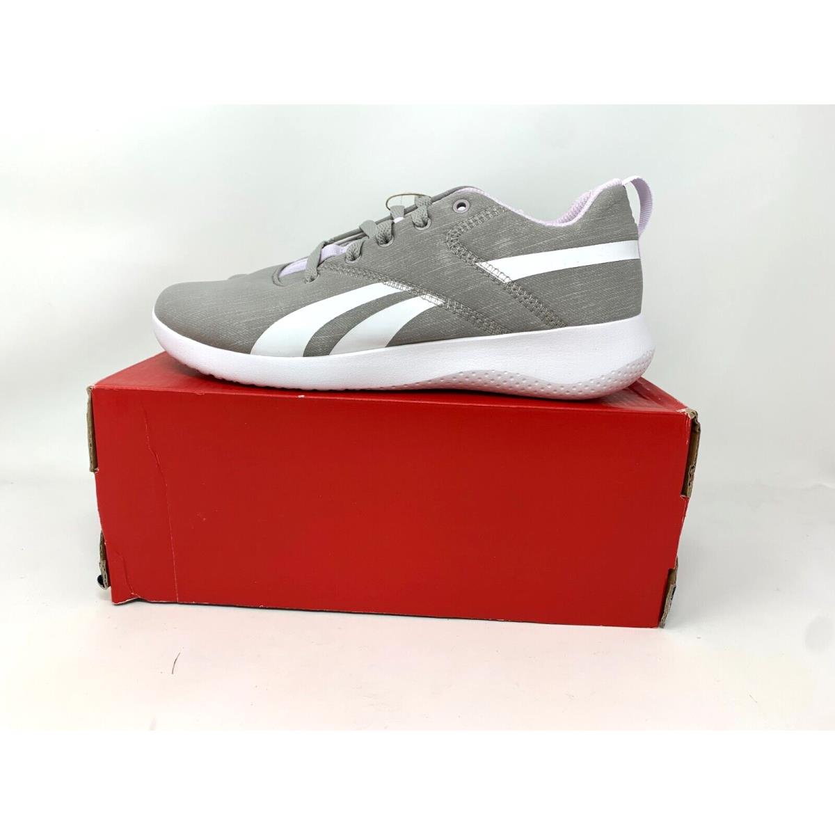 Reebok Ardara 3.0 Women 7 Walking Shoe Gray Athletic Comfort Sneaker FX0152