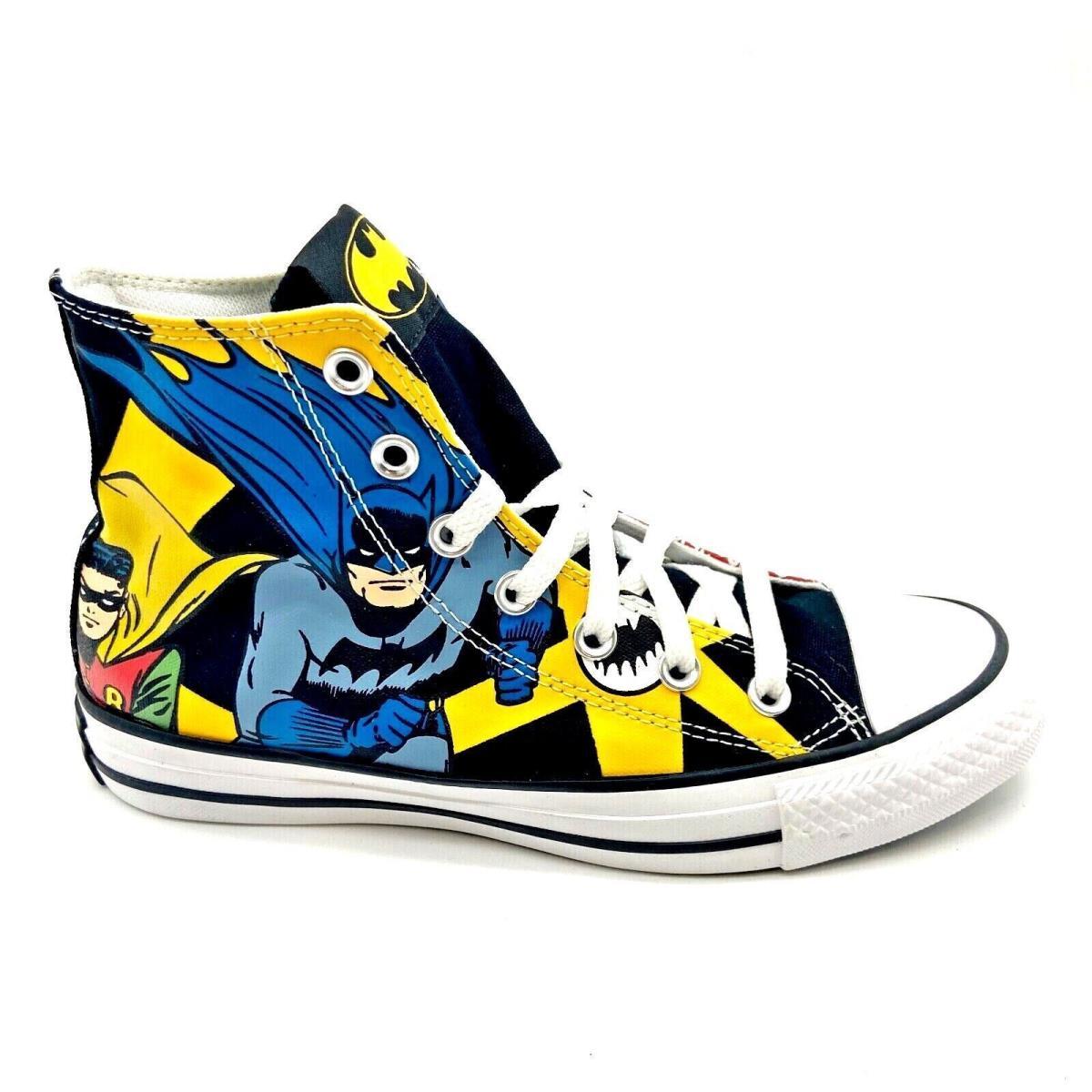 Converse Ctas Hi DC Comics 80 Years Batman Robin Mens Casual Shoes 167304F Black