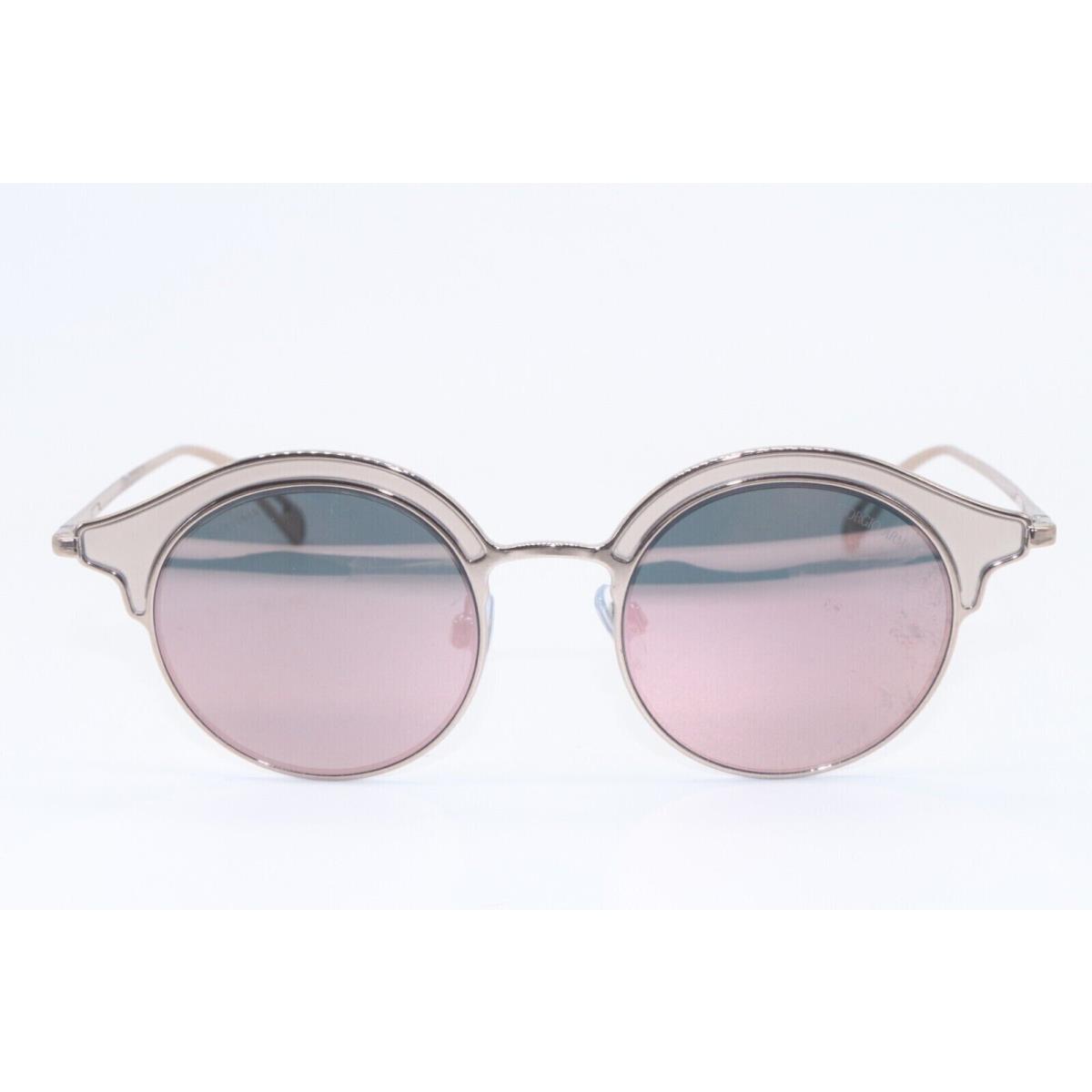 Giorgio Armani AR6071 3011/4Z Rose Gold Round Mirror Metal Sunglasses 46-19-140