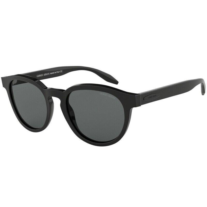 Giorgio Armani AR 8115 5001/87 Shiny Black Round Sunglasses Frame 52-20-145