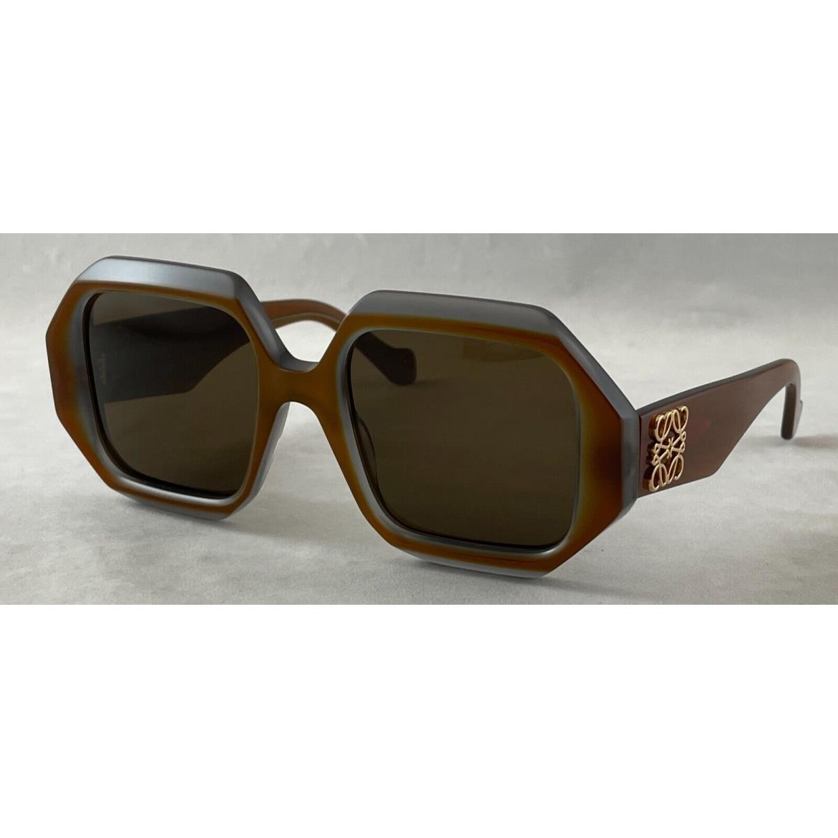 Loewe LW40056U LW 40056U 47U Brown Sunglasses 54-20-145