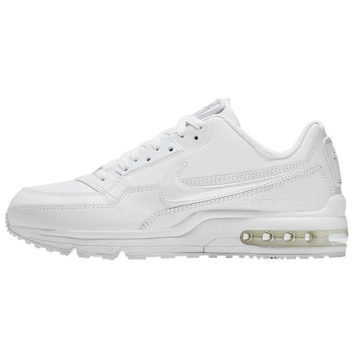 Nike Air Max Ltd 3 Men`s Casual Shoes All Colors US Sizes 7-14 - Triple White