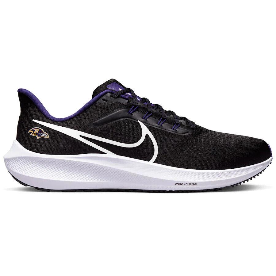 Men`s Nike Pegasus 39 Baltimore Ravens Shoes - Navy