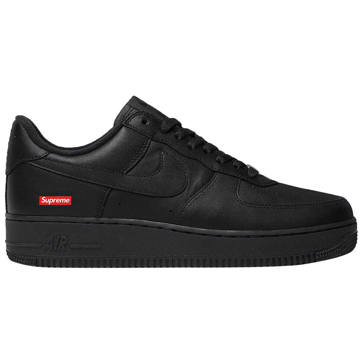 Nike Supreme X Air Force 1 Low `box Logo - Black`