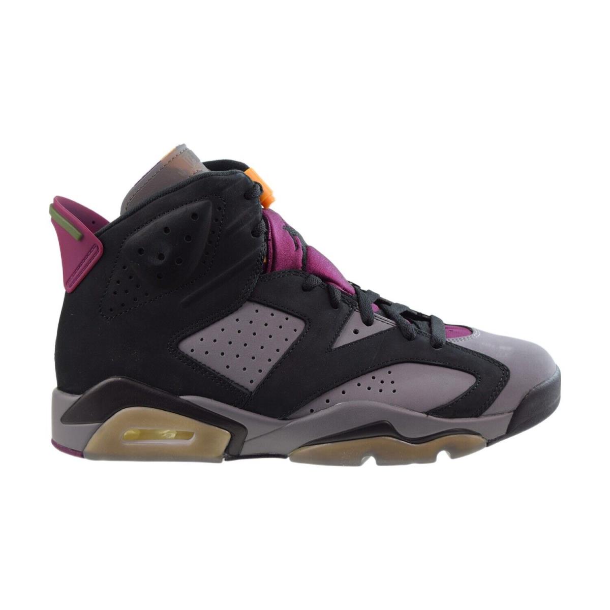 Jordan 6 Retro Bordeaux Men`s Shoes Black-light Graphite-dark Grey CT8529-063 - Black-Light Graphite-Dark Grey