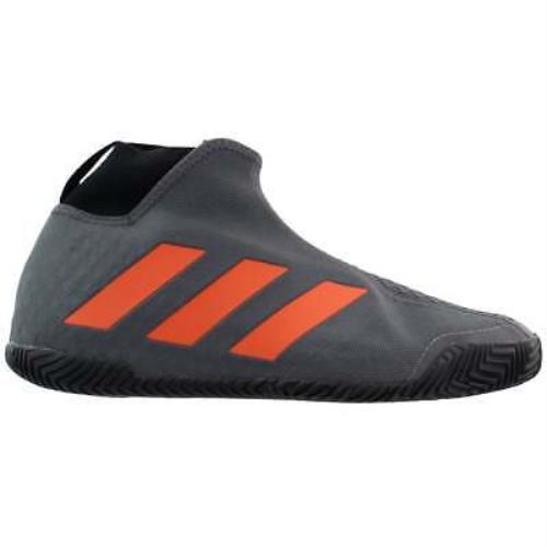 Adidas Stycon Tennis Mens Grey Sneakers Athletic Shoes EG1579 - Grey