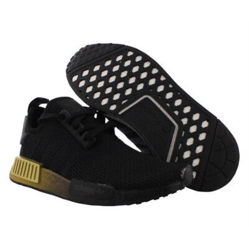 Adidas Originals NMD_R1 Womens Shoes - Black/Yellow , Black Main