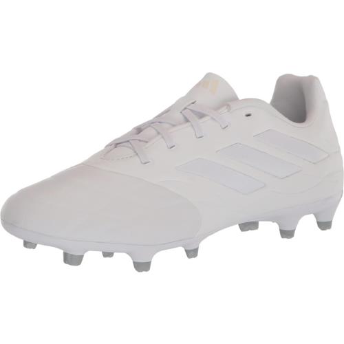 Adidas Unisex-adult Copa Pure.3 Firm Ground Soccer Shoe White/White/White