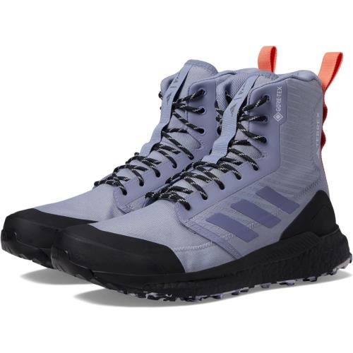 Adidas Terrex Free Hiker Xploric Gore-tex Parley Shoes Men`s Silver Violet/Silver Violet/Core Bla