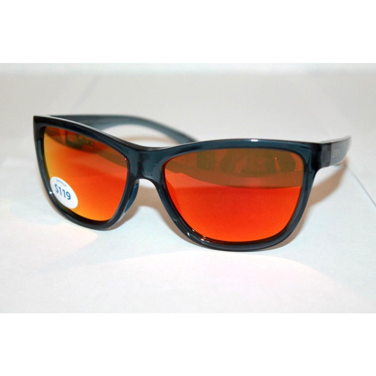 Smith Optics Eclipsesam Chromapop Sunglasses Blue Crystal / Sun Red Mirror Lens