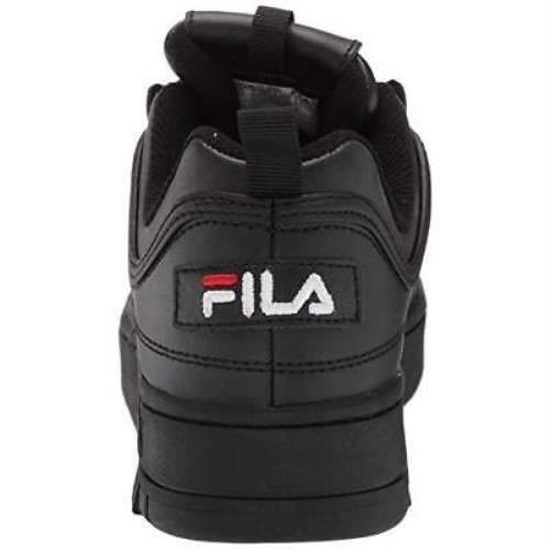 Fila shoes  - BLK/FRED/BLK 5