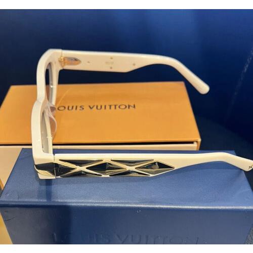 Louis Vuitton: LV Malletage Cat Eye Sunglasses Brand New In Factory Box  “Cream”