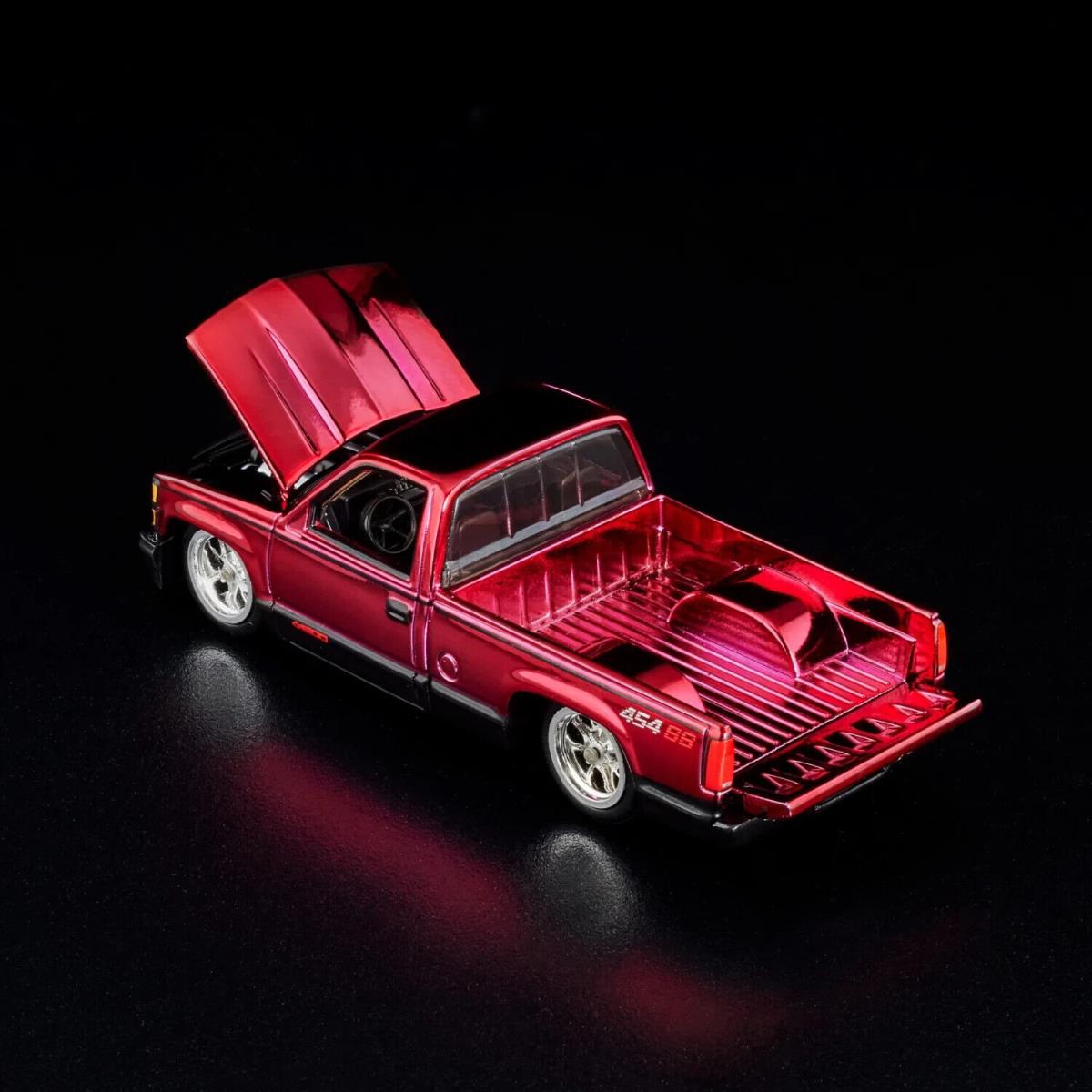 Hot ’90 Chevy 454 SS Wheels 90 Chevy 454 SS - Spectraflame Red Rlc Exclusive