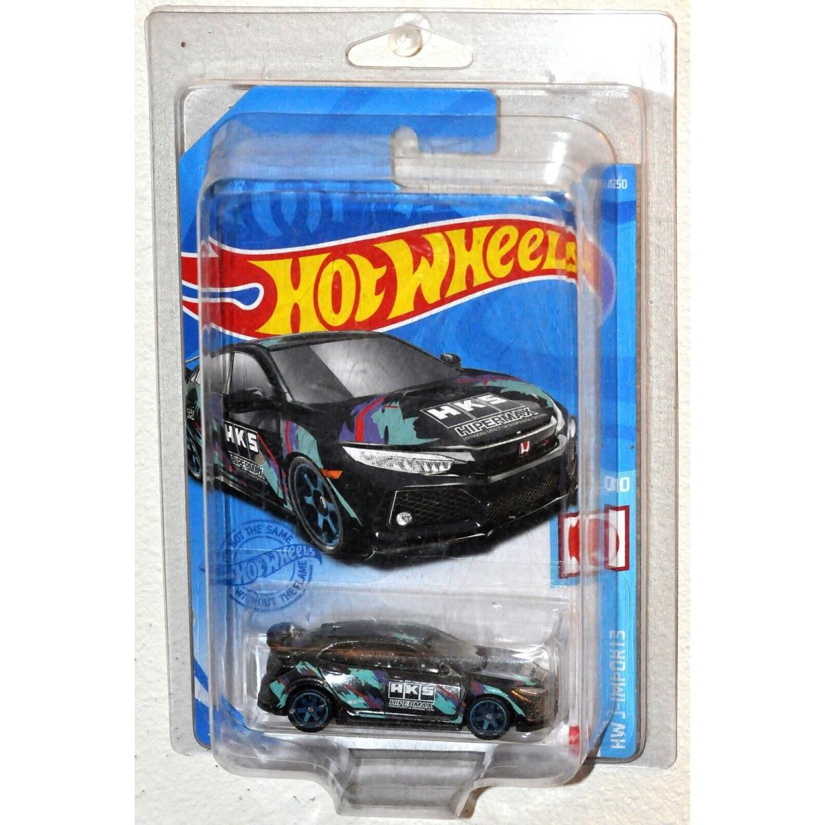 Hot Wheels 2021 186 Honda Civic Type R Hks Super Treasure Hunt Moc GTD05