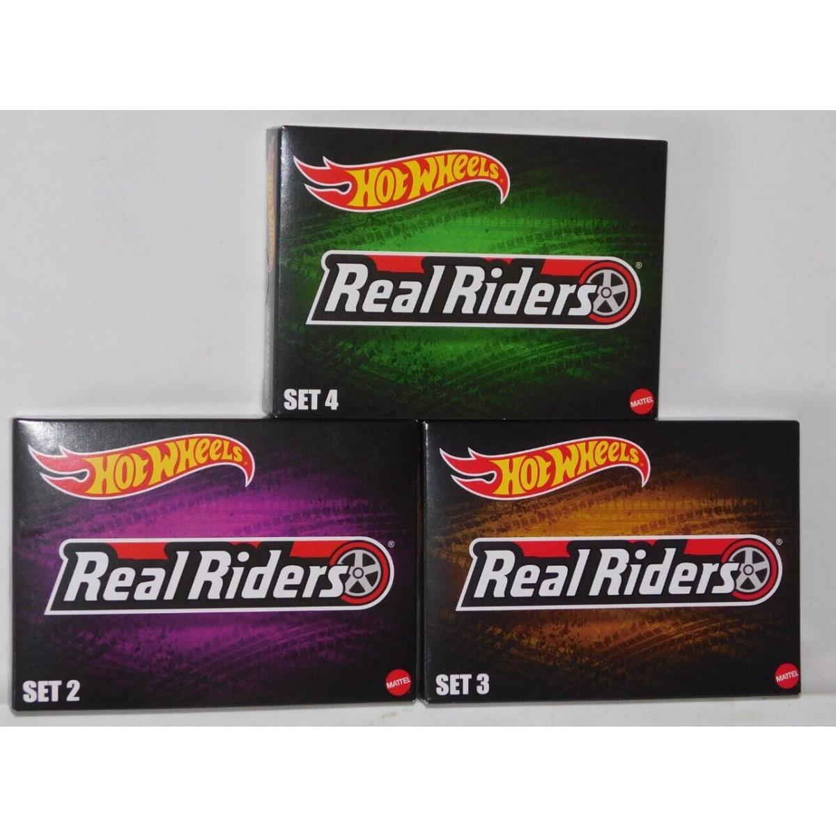 Hot Wheels Rlc Real Riders Wheel Replacement Sets 2 3 4 Great For Customizing