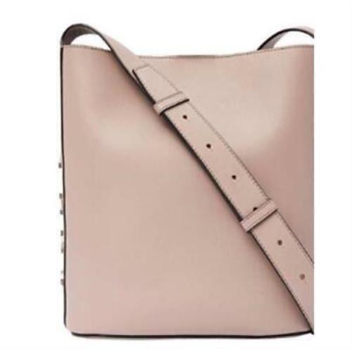 Dkny Bedford Mastrotto Leather Bucket Bag - Exterior: OS/Pink