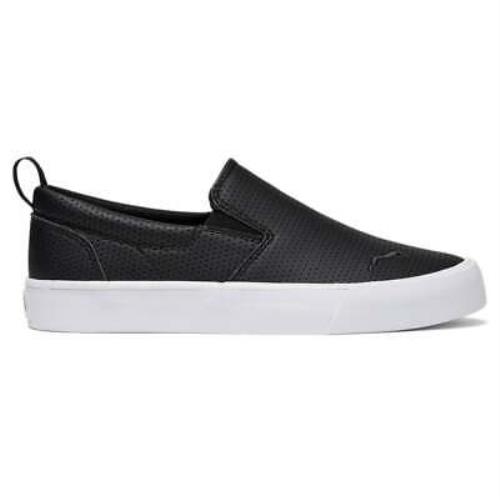 Puma Bari Comfort Perforated Slip On Womens Black Sneakers Casual Shoes 3954300 - Black