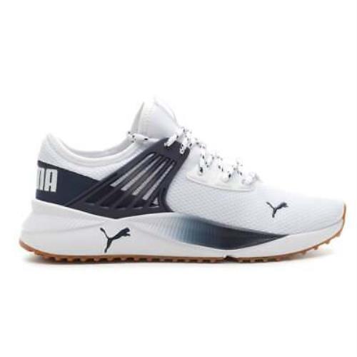 Puma Pacer Future Alumni Lace Up Mens White Sneakers Casual Shoes 38677601