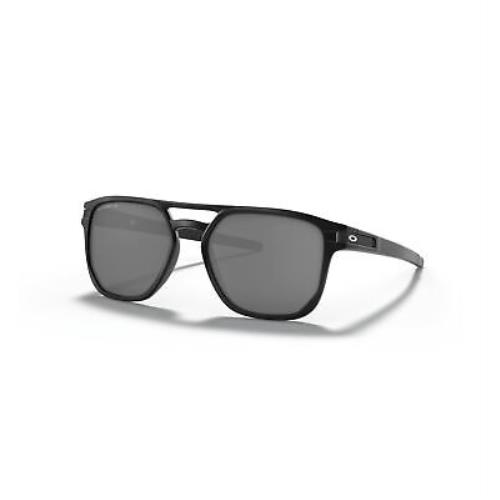 Oakley Latch Beta Polarized Sunglasses Matte Grey Prizm Sapphire 06 - Grey
