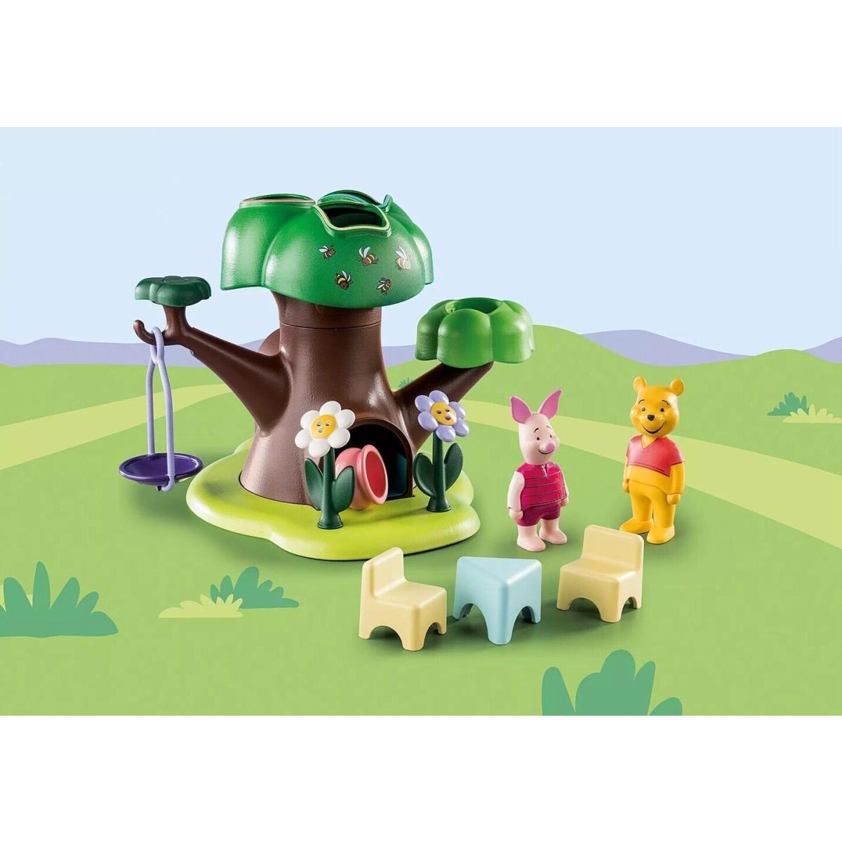 Playmobil 71316 1.2.3 Disney: Winnie`s Piglet`s Tree House