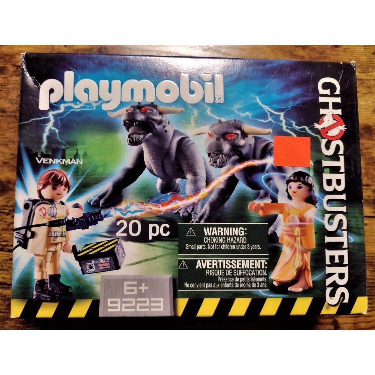 Playmobil 9223 Ghostbusters Venkman and Terror Dogs Playset Nisb