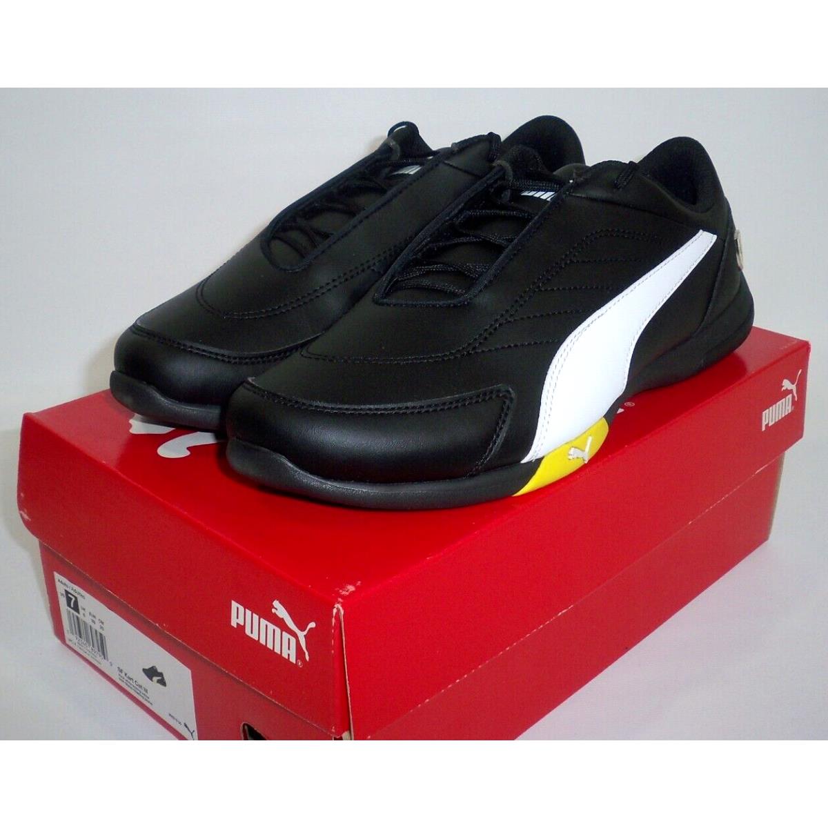 Puma shoes  - Black , Black, White, and Blazing Yellow Manufacturer 10