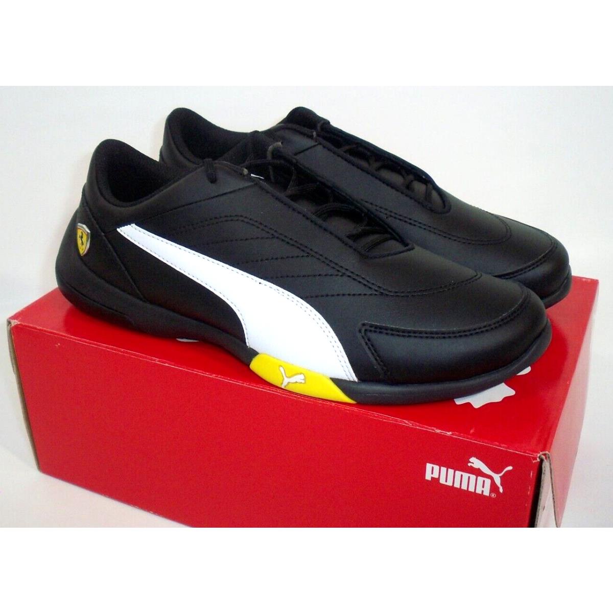 Puma shoes  - Black , Black, White, and Blazing Yellow Manufacturer 5