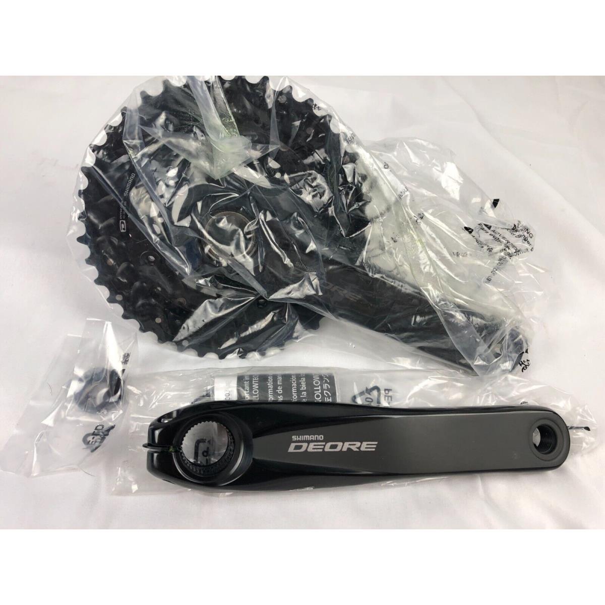 Shimano Deore FC-M6000-3 Crankset 40/30/22t 10 Spd 170mm Length