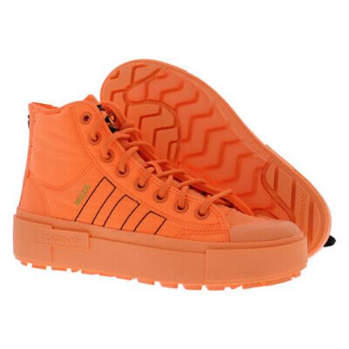 Adidas Nizza Bonega X Womens Shoes Size 8 Color: Beam Orange/beam Orange/core - Beam Orange/Beam Orange/Core Black , Orange Main