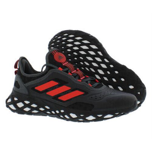 Adidas Web Boost Mens Shoes Size 9.5 Color: Core Black/red/carbon - Core Black/Red/Carbon , Black Main