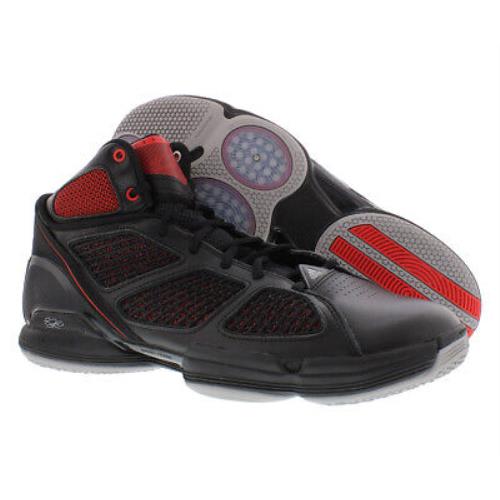 Adidas Adizero Rose 1.5 Restomod Mens Shoes Size 14 Color: Core Black/vivid - Core Black/Vivid Red/Light Granite , Black Main