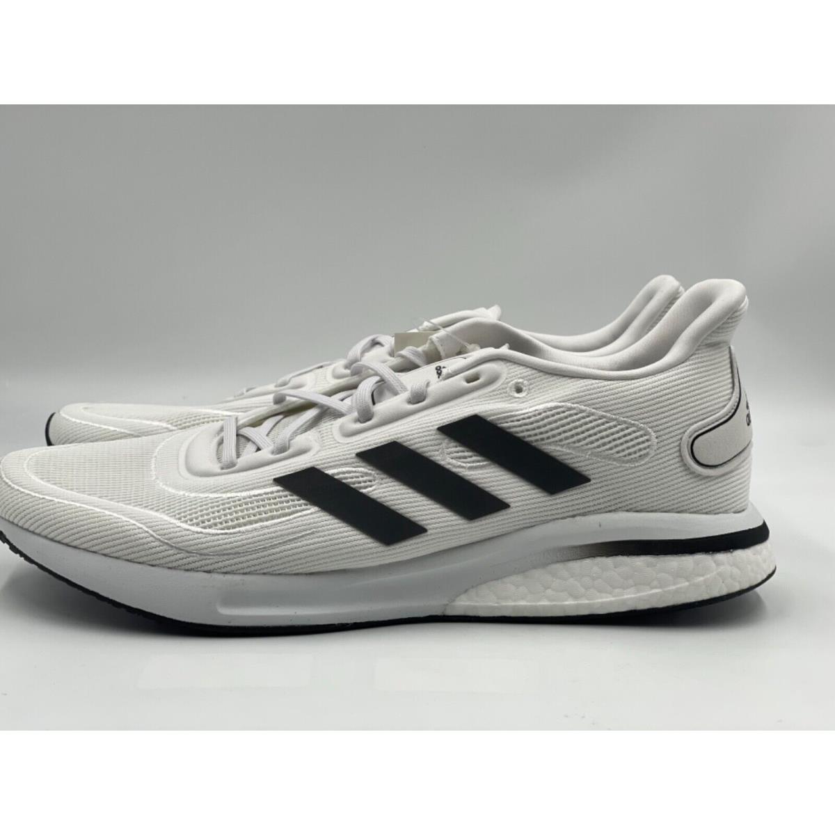 Adidas shoes Supernova - White Black Gray 4
