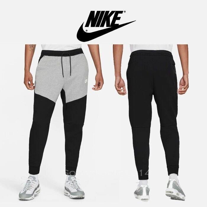 Nike Sportswear Tech Fleece Men`s Joggers Black Grey CU4495-016 SZ L-3XL