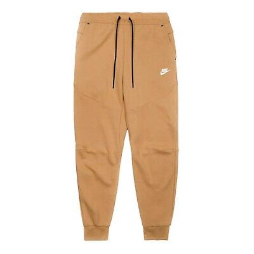 Nike Sportswear Tech Fleece Joggers Mens Style : Cu4495 - Beige/Black