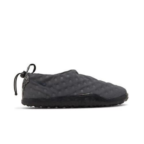 Nike Acg Moc Mens Slip On Casual Shoes DQ6453-001 Grey - Anthracite/Black/Black
