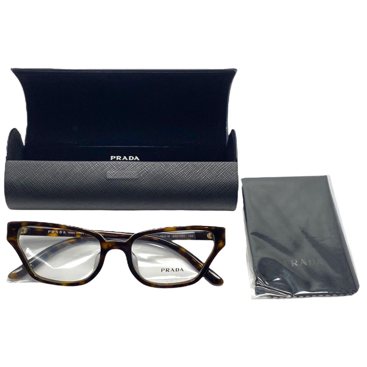 Prada PR 04XVF 2AU1O1 Havana Cat Eye Women`s 54 mm Eyeglasses