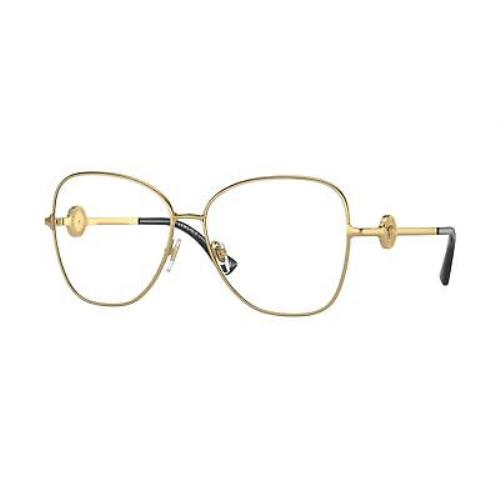 Versace Eyeglasses VE1289 1002 57mm Gold / Demo Lens