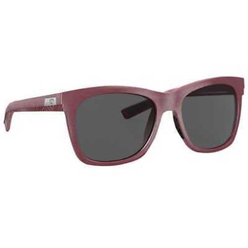 Costa Caldera Net Plum Frame Sunglasses W/grey 580G Lenses 06S9028-90280655