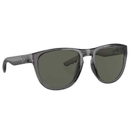 Costa Irie Gray Crystal Frame Sunglasses W/gray 580G Lenses 06S9082-90820555