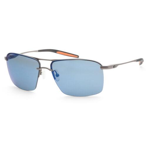 Costa Del Mar Men`s 62mm Matte Silver Sunglasses 06S6008-600805-62