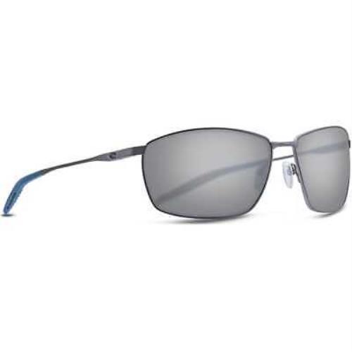 Costa Turret Dark Gunmetal/blue/black W/gray Silver Mirror 580P 06S6009-60090963