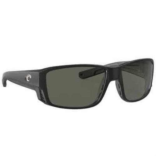 Costa Tuna Alley Pro Matte Black Sunglasses W/gray 580G Lenses 06S9105-91050560